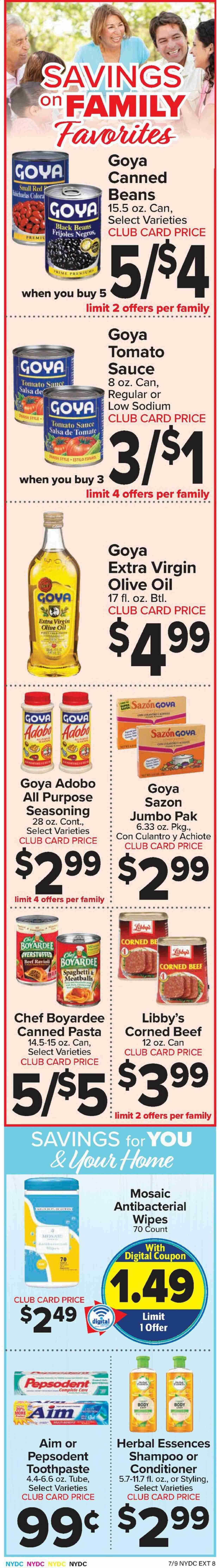 Foodtown (NJ, NY, PA) Weekly Ad Flyer July 9 to July 15