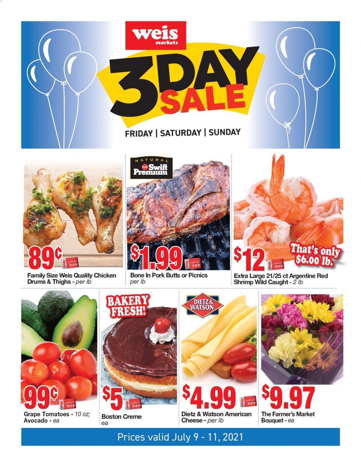 Weis (MD, NY, PA) Weekly Ad Flyer July 9 to July 11
