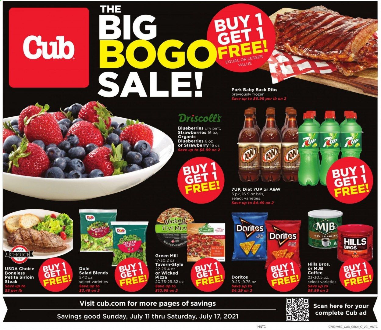 Cub Foods (MN) Weekly Ad Flyer July 11 to July 17