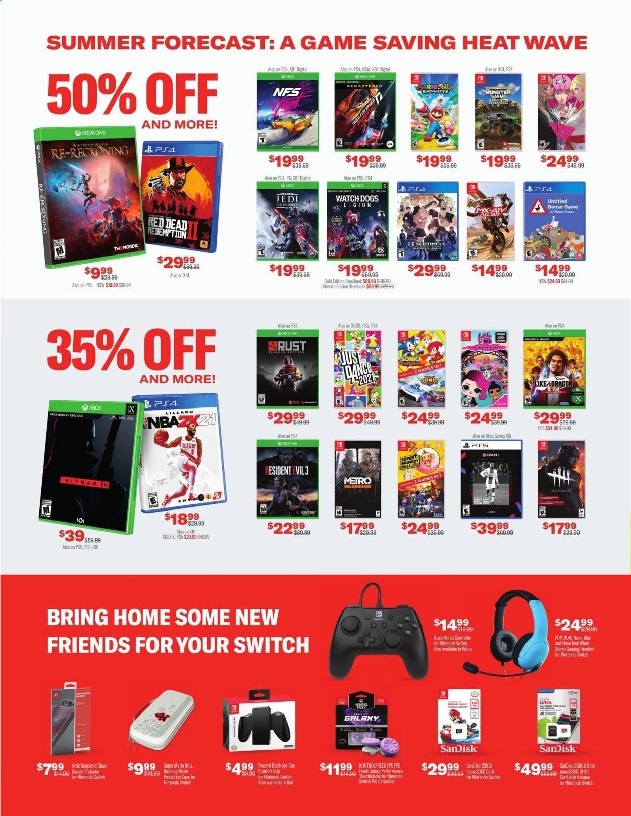 GameStop Weekly Ad Flyer July 5 to July 10