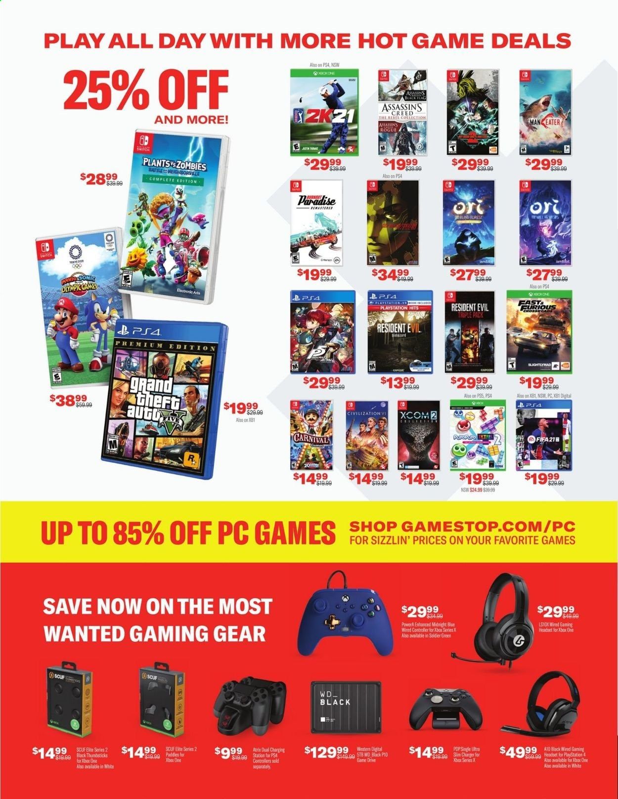 GameStop Weekly Ad Flyer July 5 to July 10