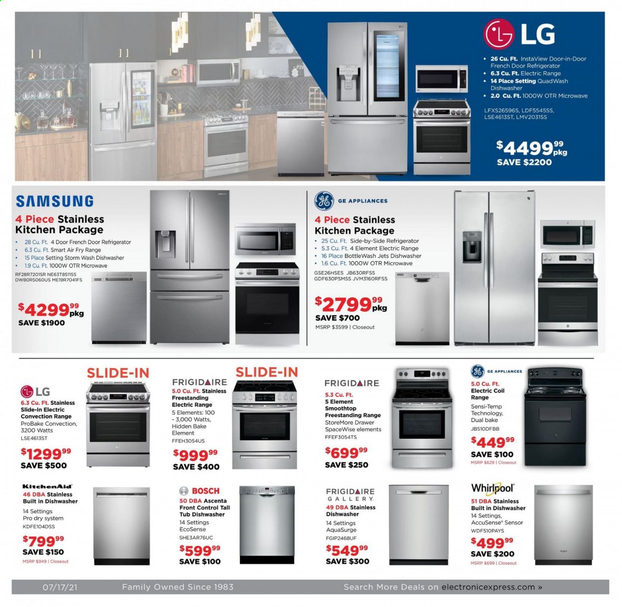 Electronic Express (AL, TN) Weekly Ad Flyer July 11 to July 17