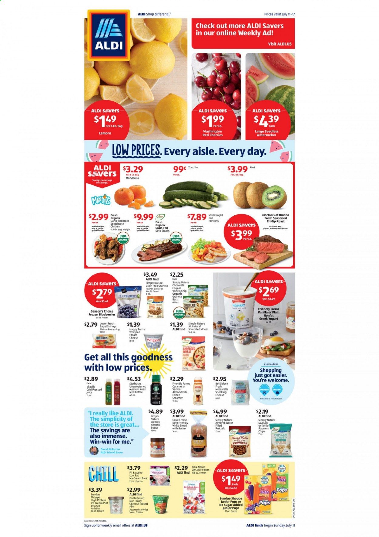ALDI Weekly Ad Flyer July 11 to July 17