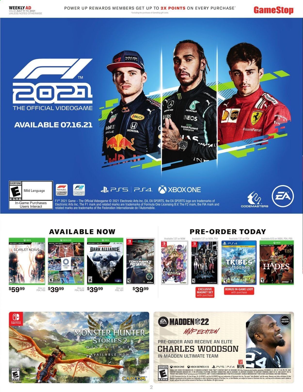 GameStop Weekly Ad Flyer July 11 to July 17