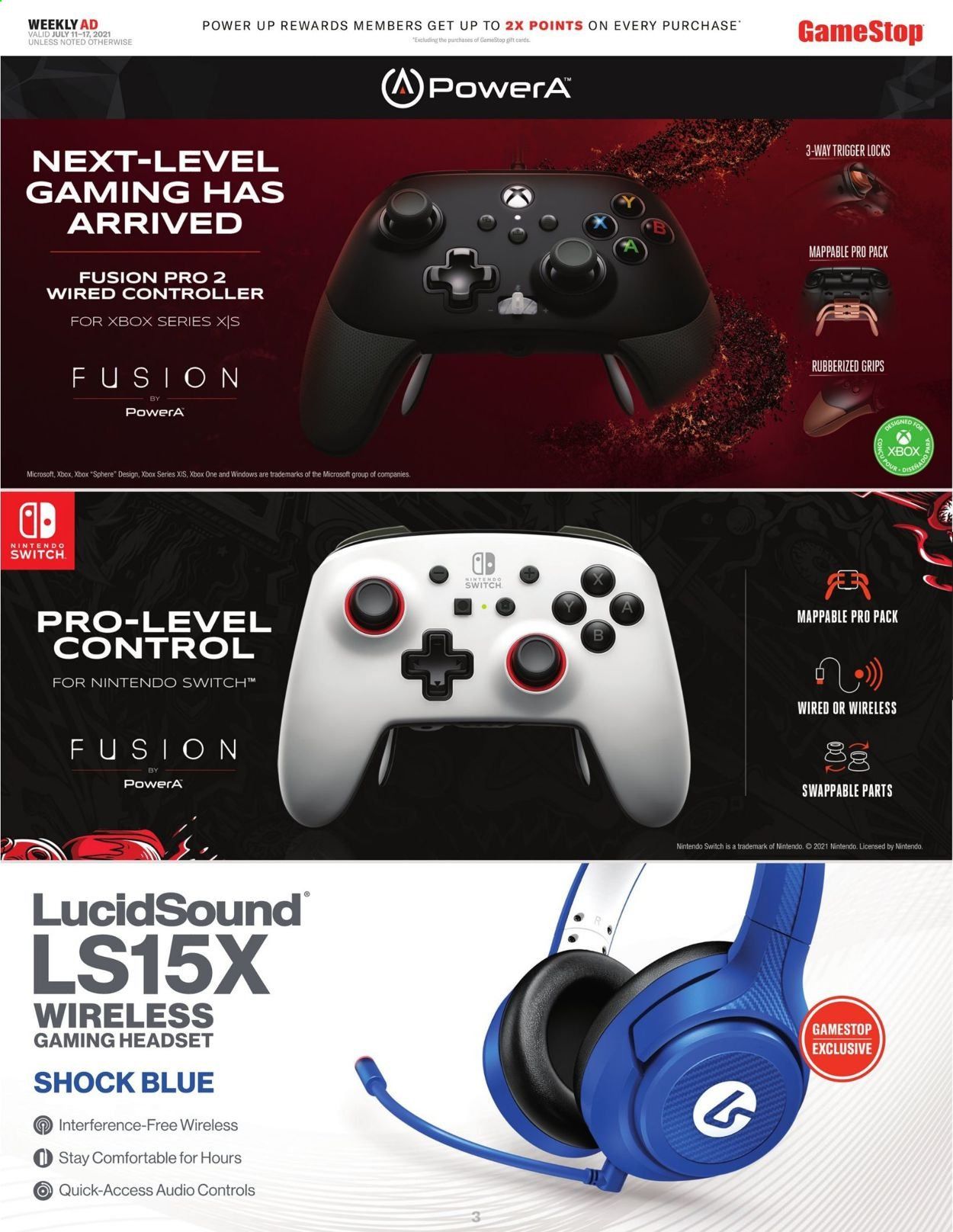 GameStop Weekly Ad Flyer July 11 to July 17