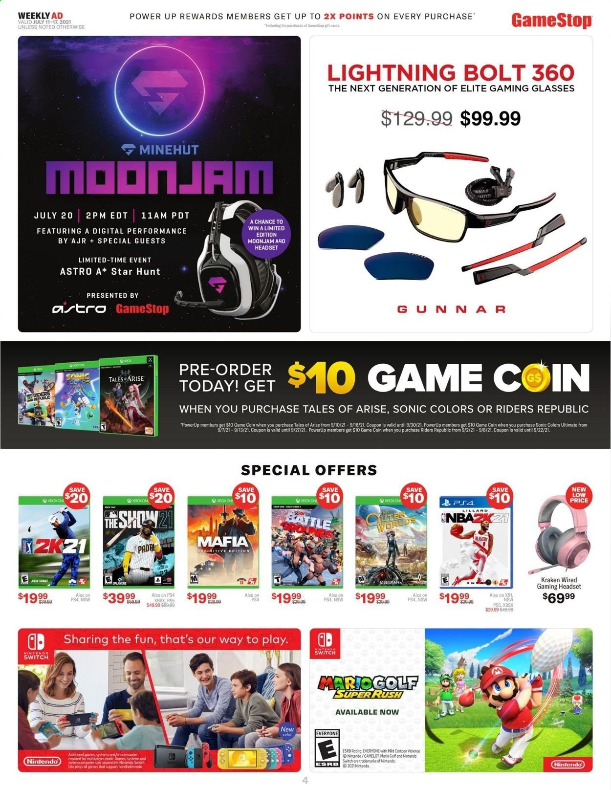 GameStop Weekly Ad Flyer July 11 to July 17