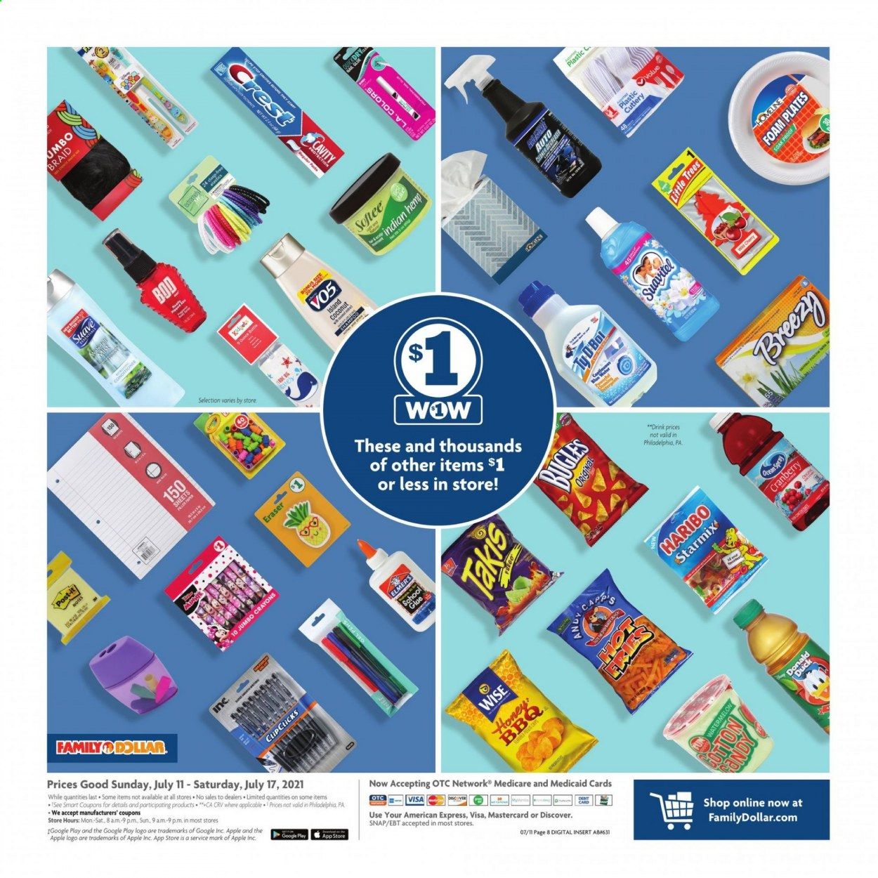 Family Dollar Weekly Ad Flyer July 11 to July 17