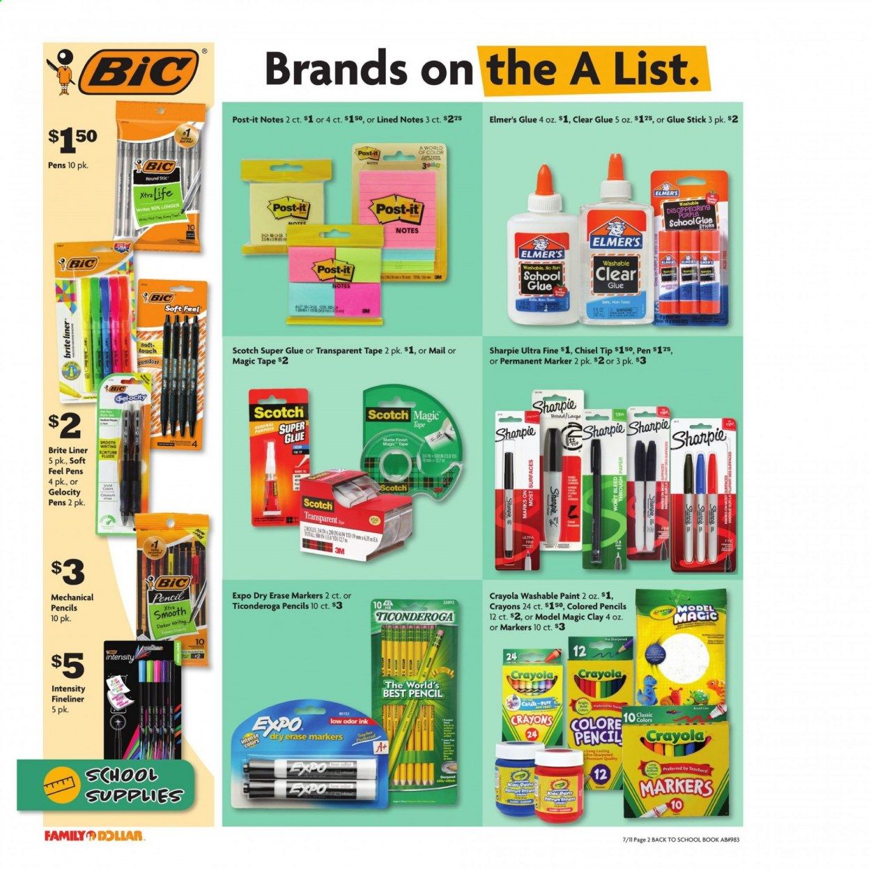Family Dollar Weekly Ad Flyer July 11 to August 14
