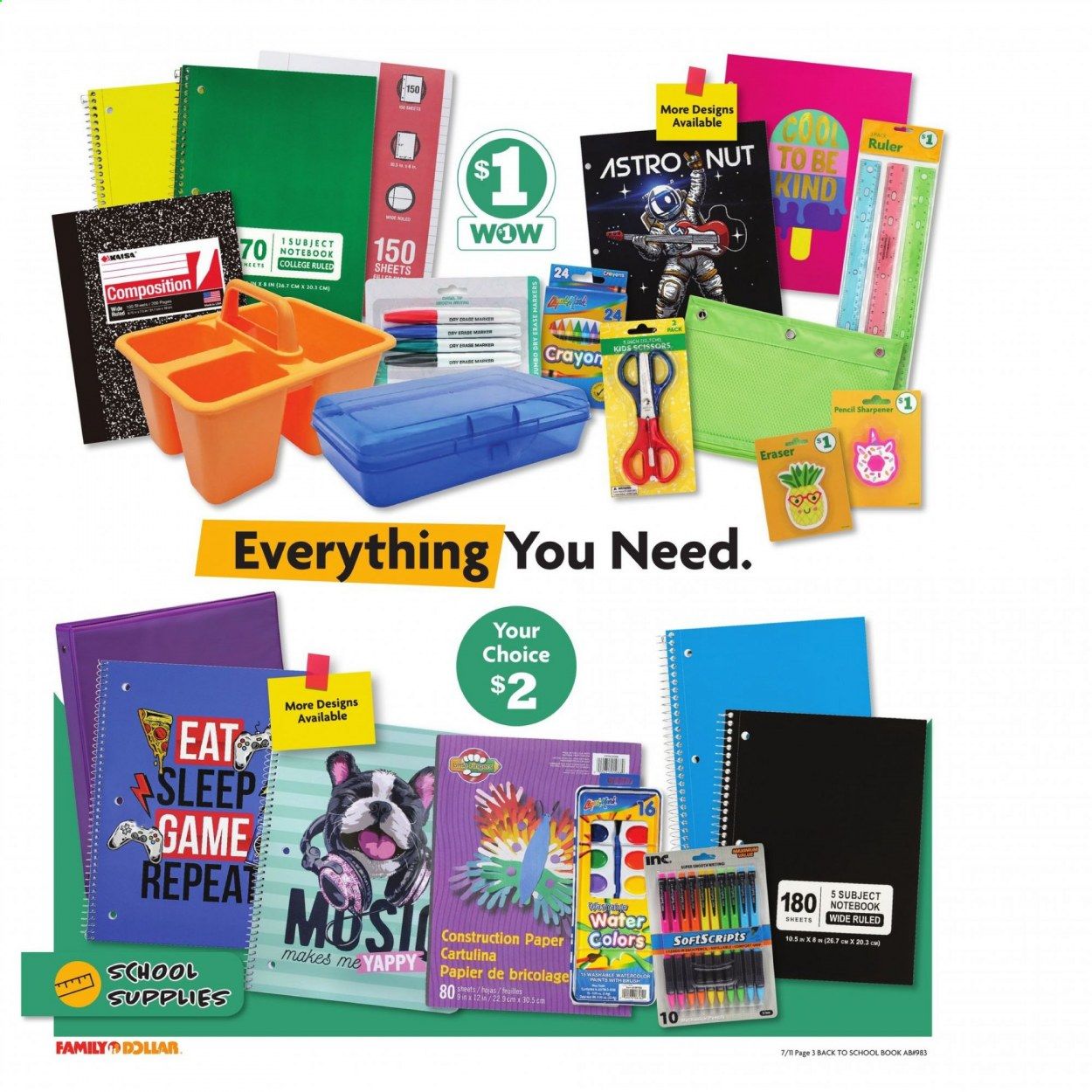 Family Dollar Weekly Ad Flyer July 11 to August 14