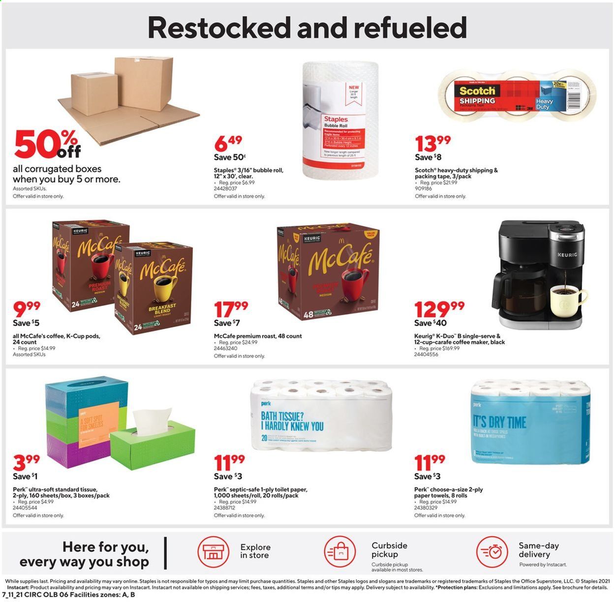 Staples Weekly Ad Flyer July 11 to July 17