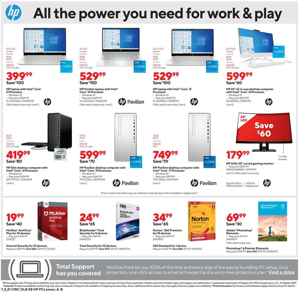Staples Weekly Ad Flyer July 11 to July 17
