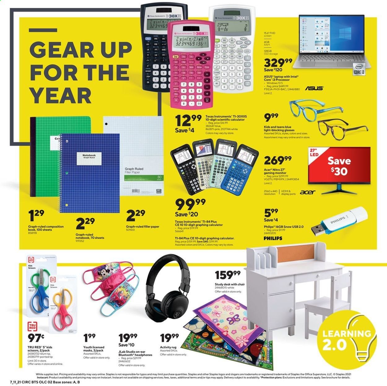 Staples Weekly Ad Flyer July 11 to July 17