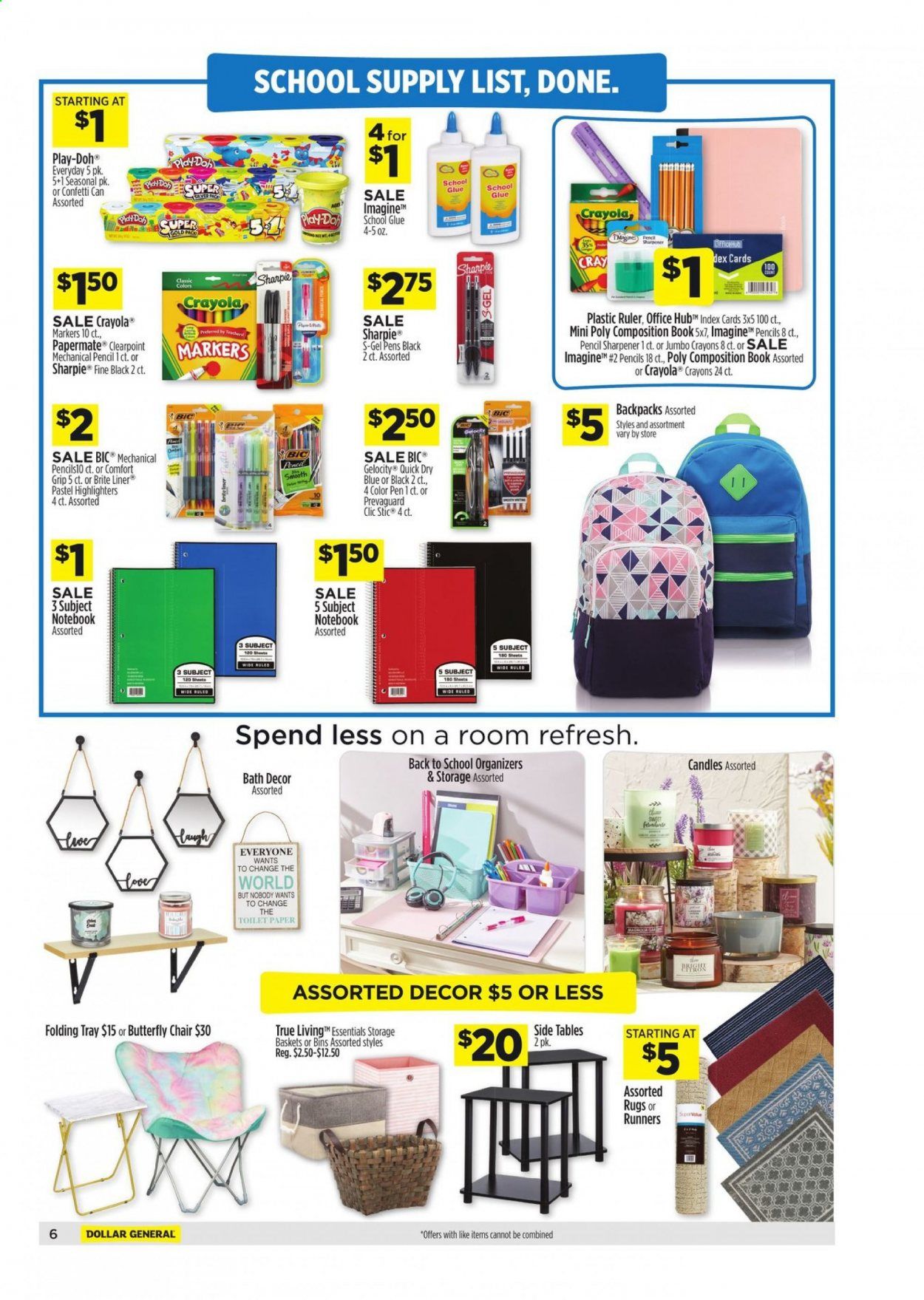Dollar General (CA) Weekly Ad Flyer July 11 to July 17
