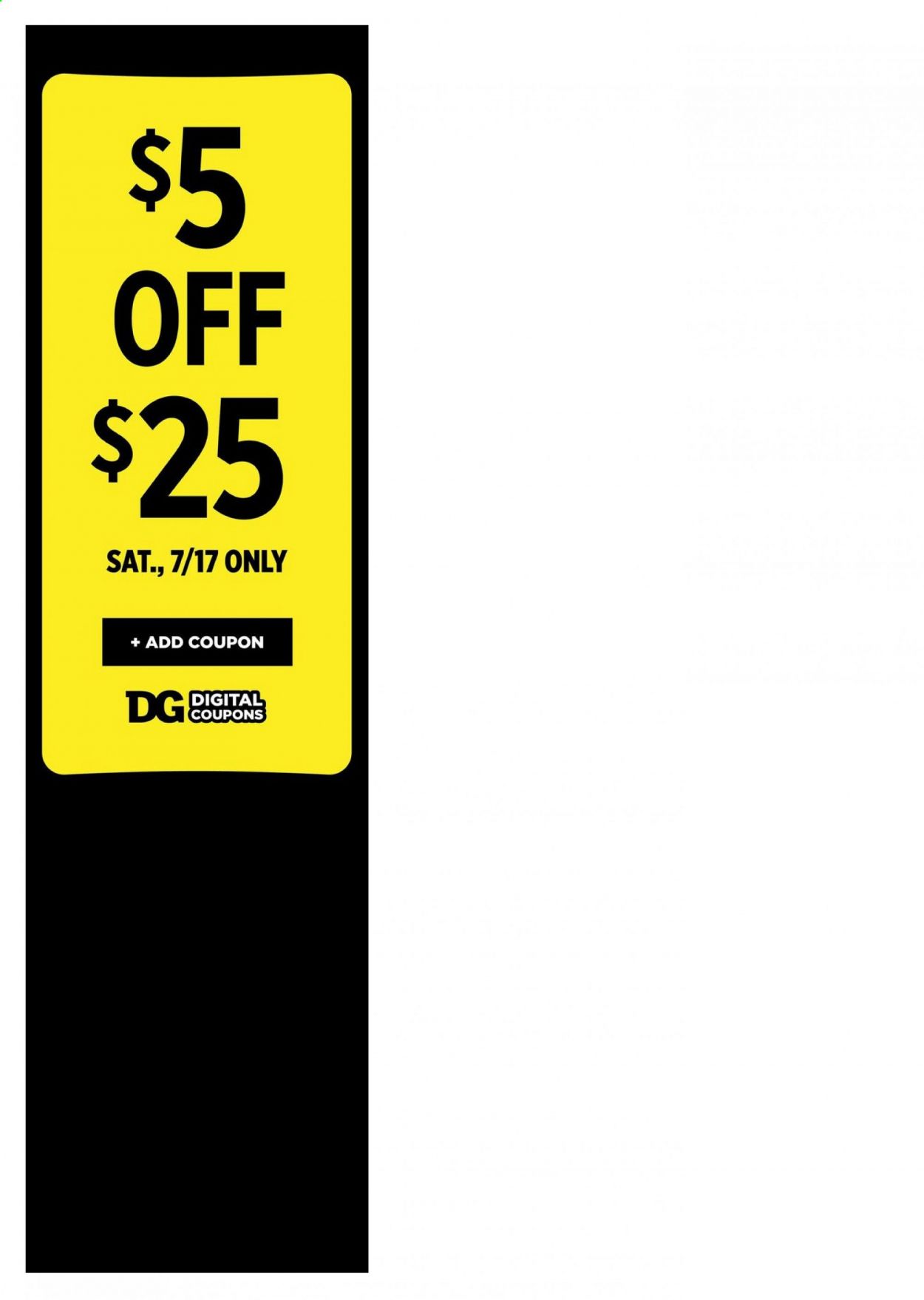 Dollar General (CA) Weekly Ad Flyer July 11 to July 17