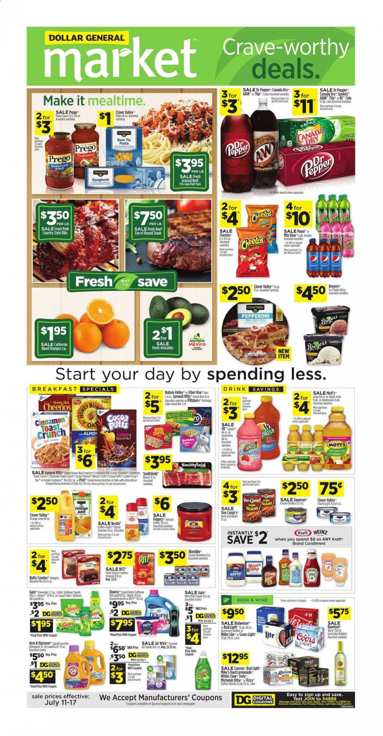 Dollar General (VA) Weekly Ad Flyer July 11 to July 17
