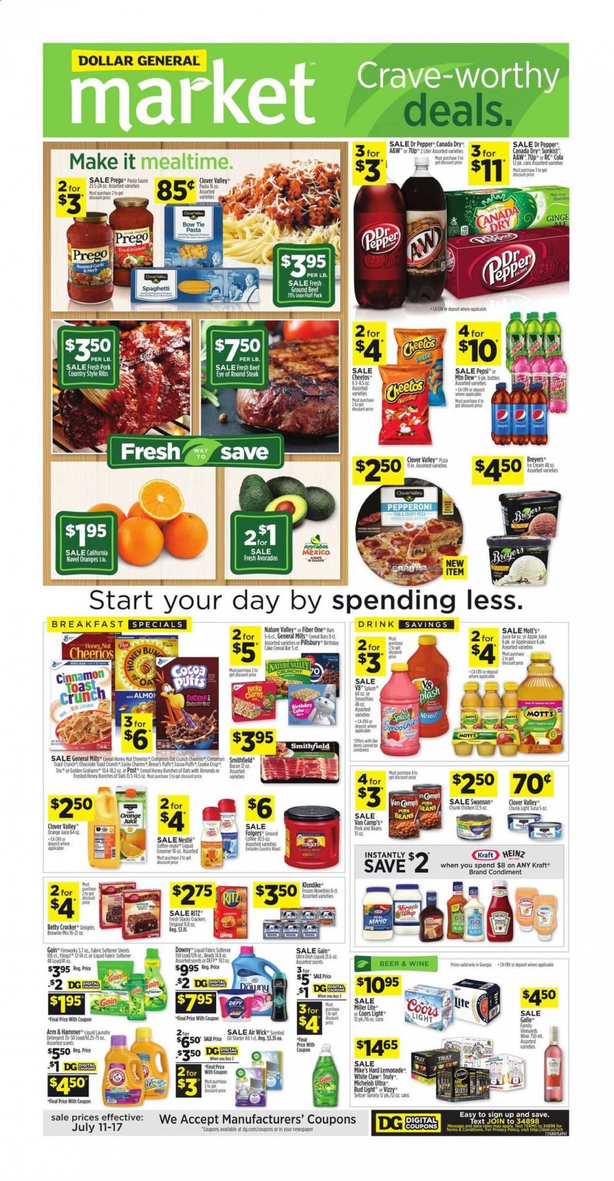 Dollar General (GA) Weekly Ad Flyer July 11 to July 17