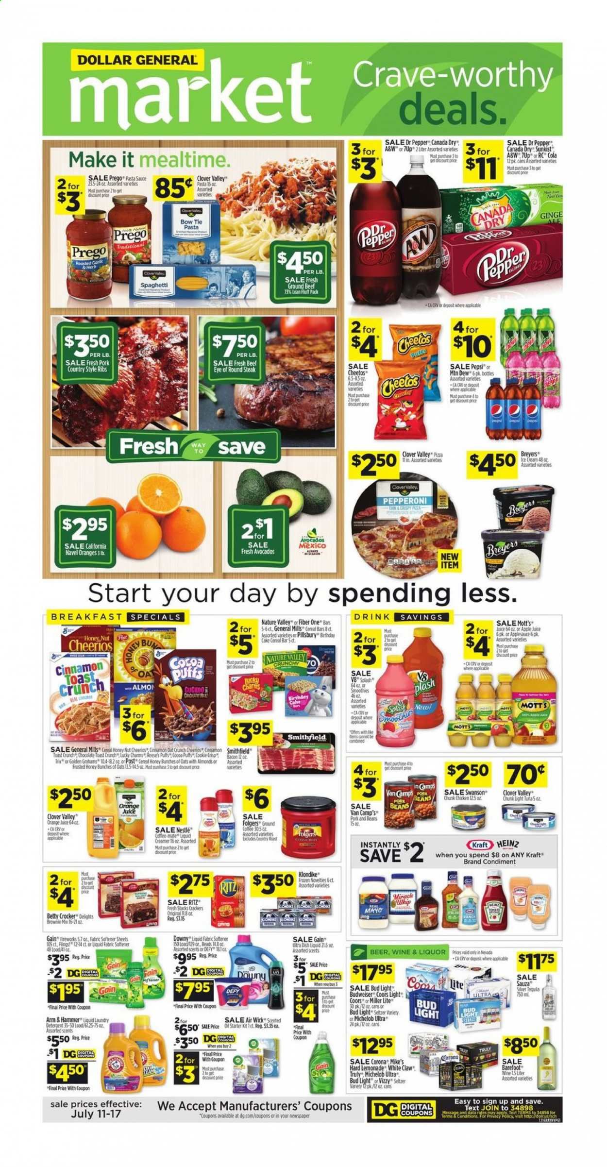 Dollar General (NV) Weekly Ad Flyer July 11 to July 17