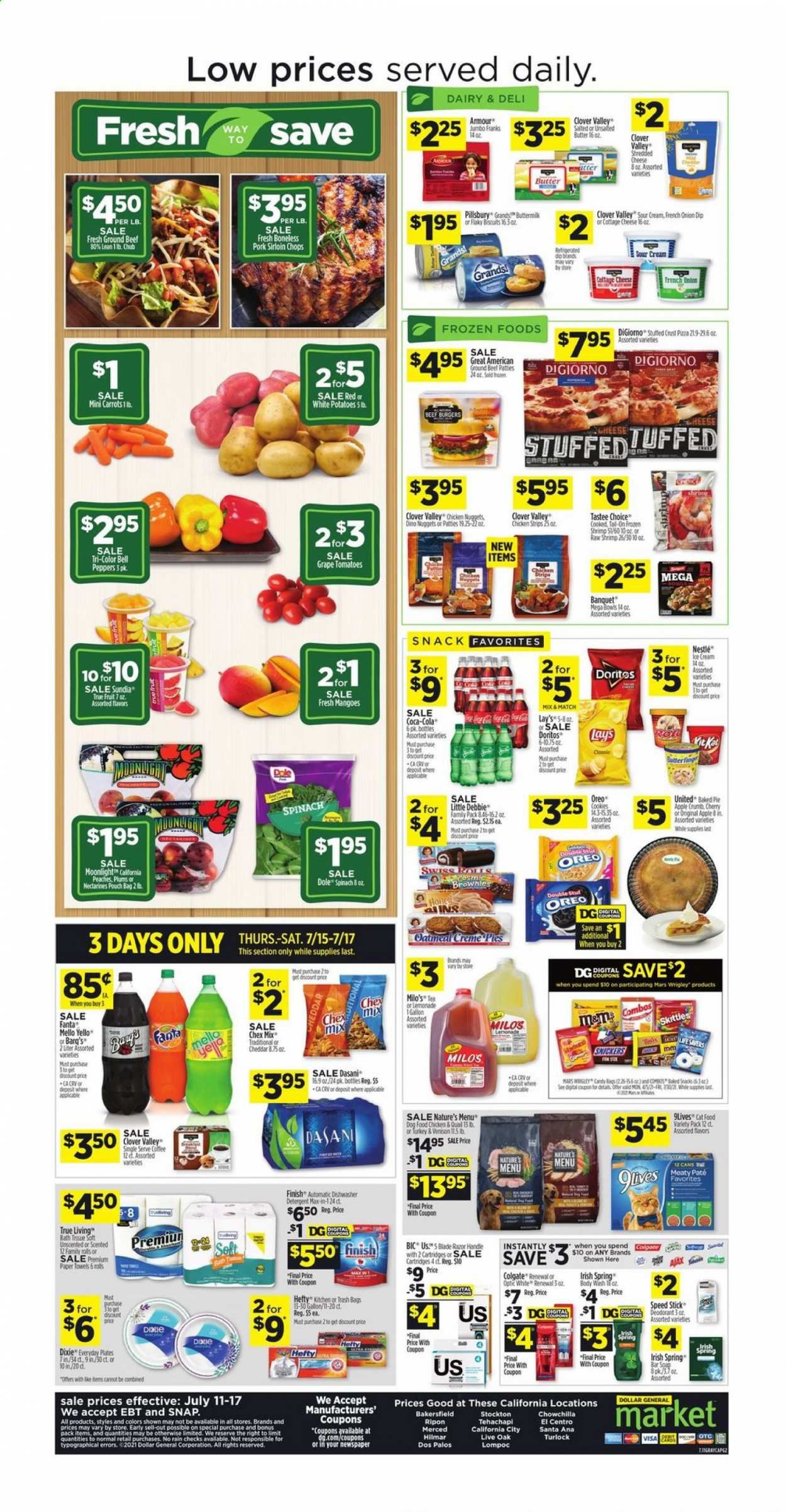 Dollar General (AL, GA, KY, LA, TN) Weekly Ad Flyer July 11 to July 17