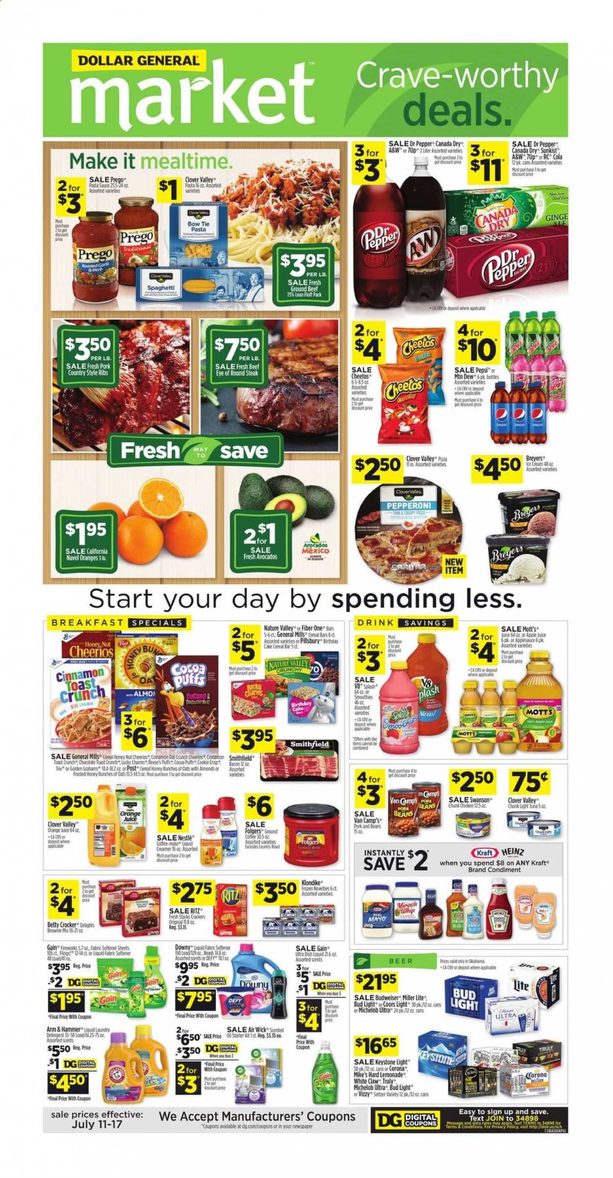 Dollar General (OK) Weekly Ad Flyer July 11 to July 17