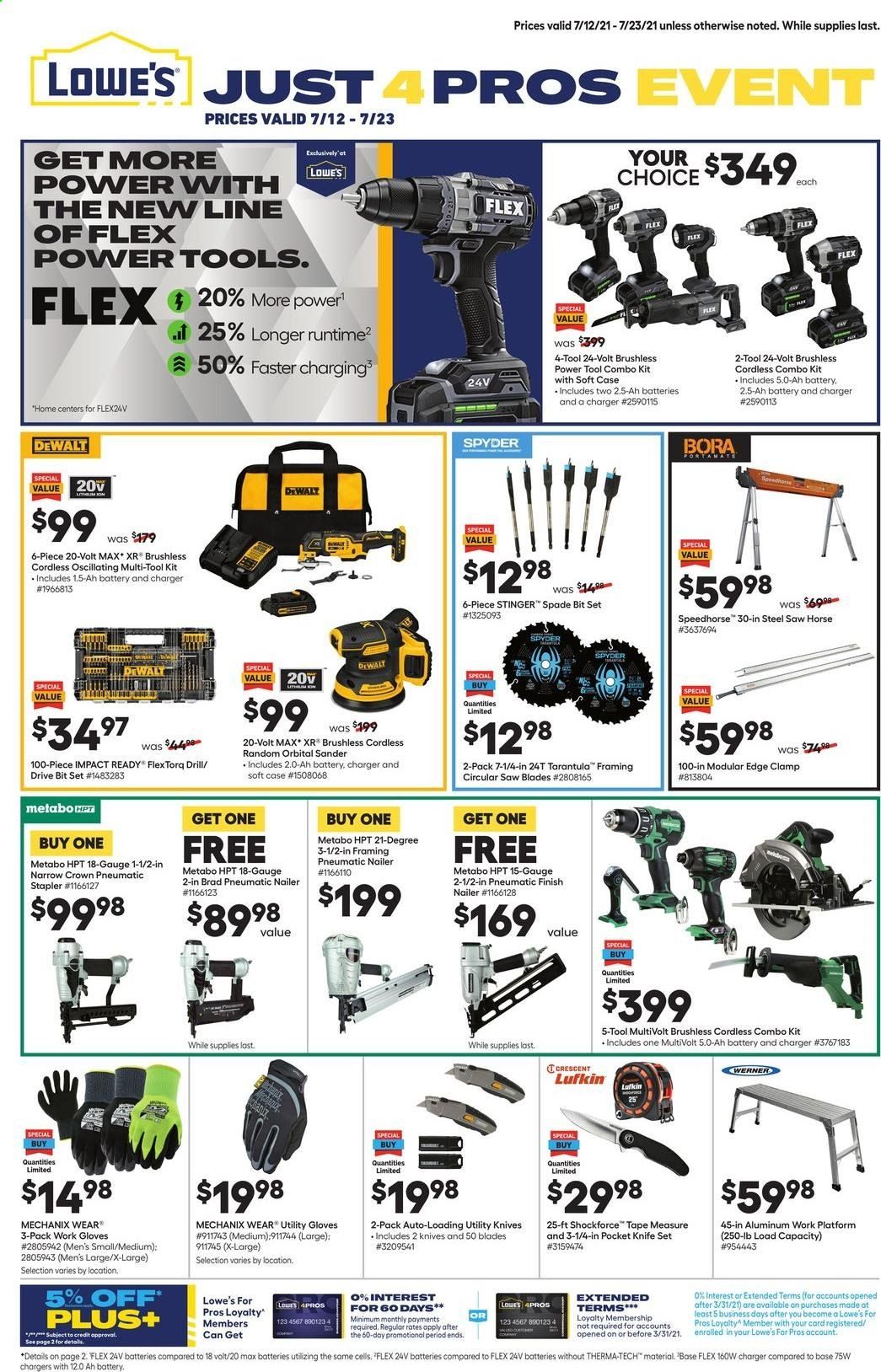 Lowe's Weekly Ad Flyer July 12 to July 23