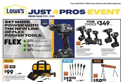 Lowe's Weekly Ad Flyer July 12 to July 23