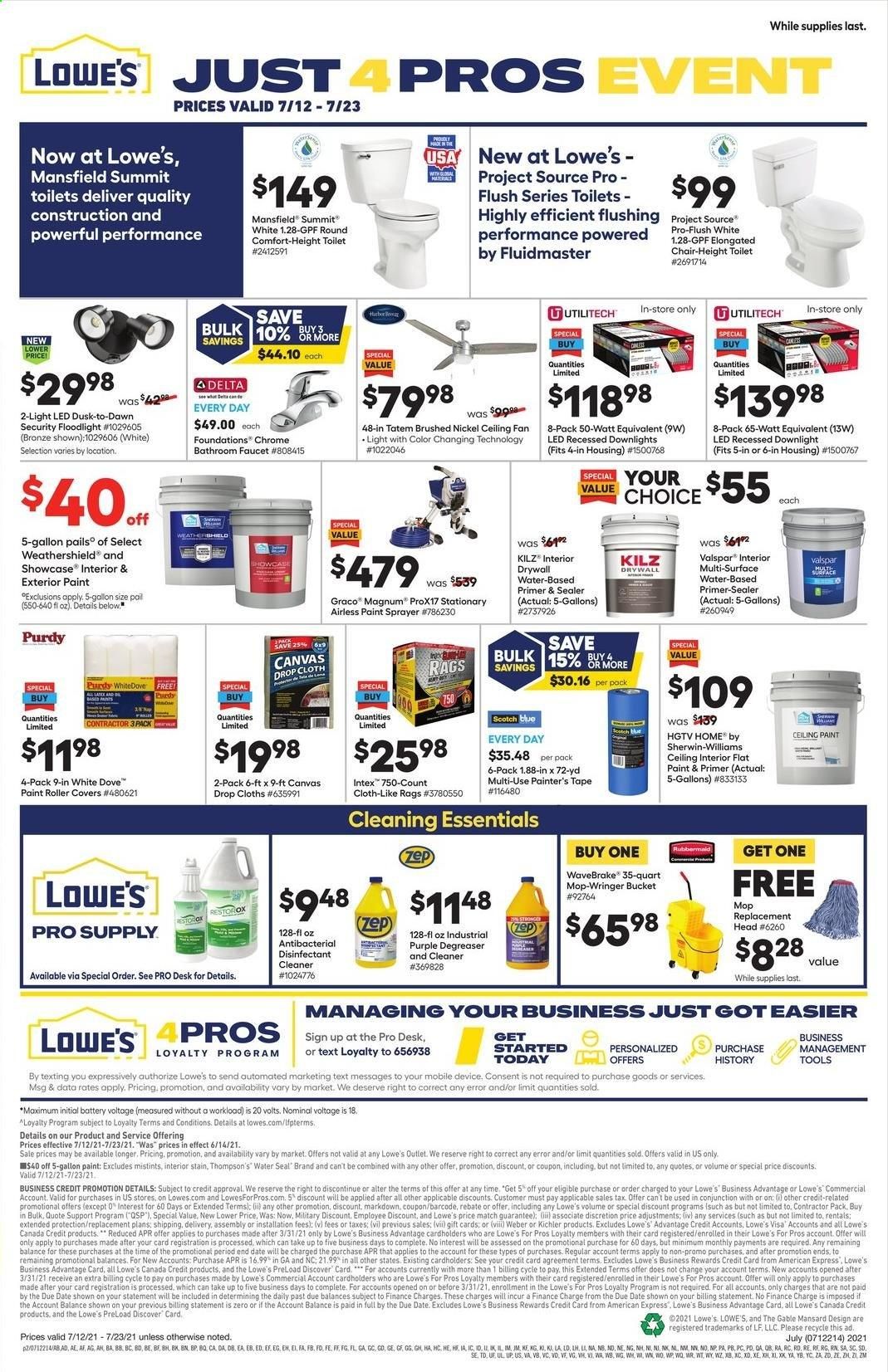 Lowe's Weekly Ad Flyer July 12 to July 23