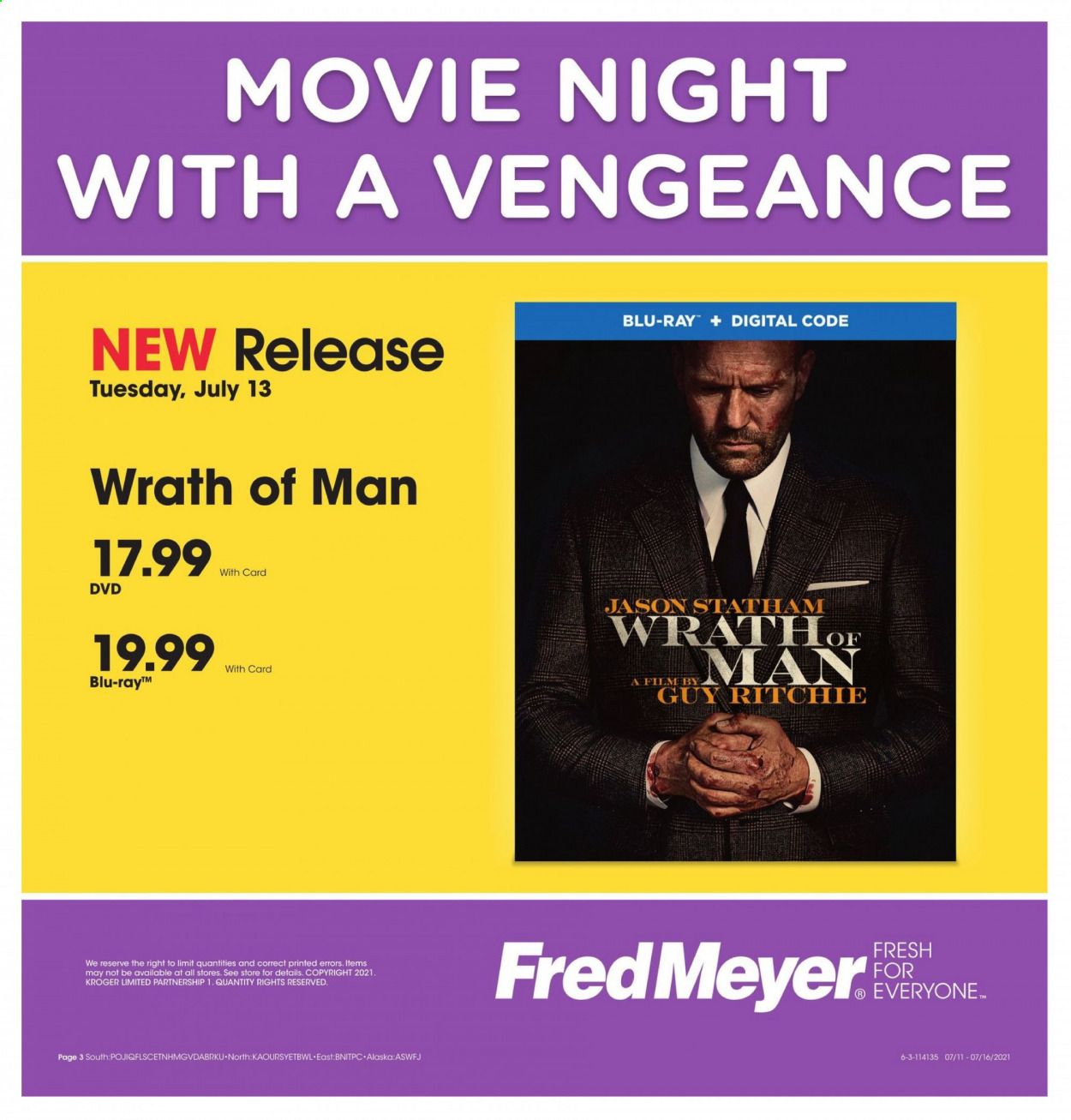 Fred Meyer (DC, DE, NJ, NY, PA, VA) Weekly Ad Flyer July 13 to July 16