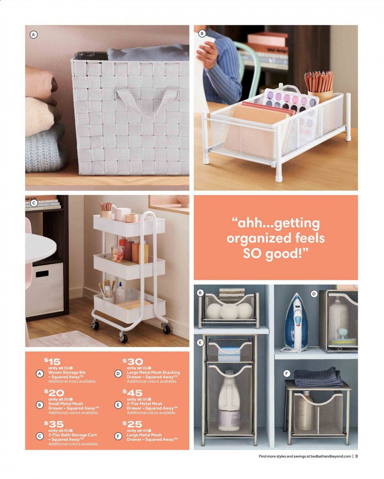 Bed Bath & Beyond Weekly Ad Flyer July 12 to July 25