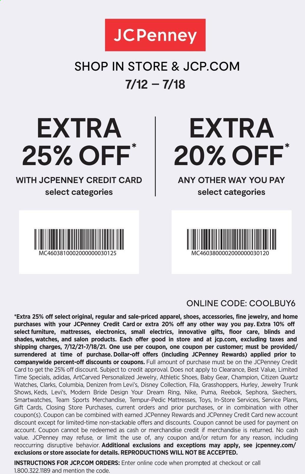 JCPenney Weekly Ad Flyer July 12 to August 22