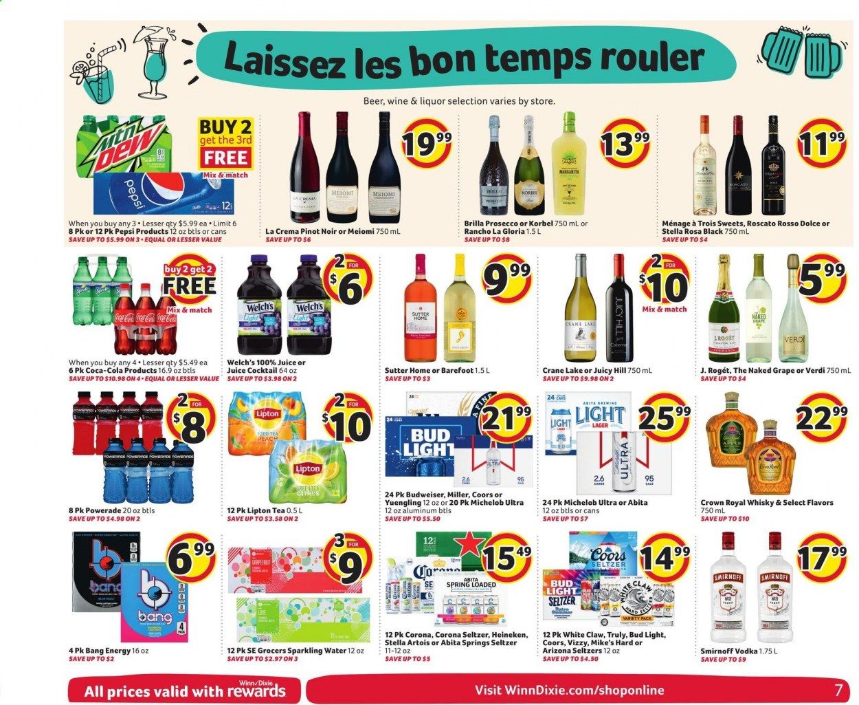 Winn Dixie (AL, FL, GA, LA) Weekly Ad Flyer July 14 to July 20