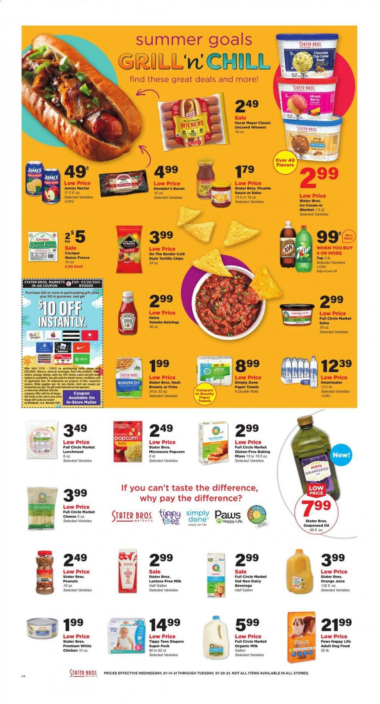 Stater Bros. (CA) Weekly Ad Flyer July 14 to July 20