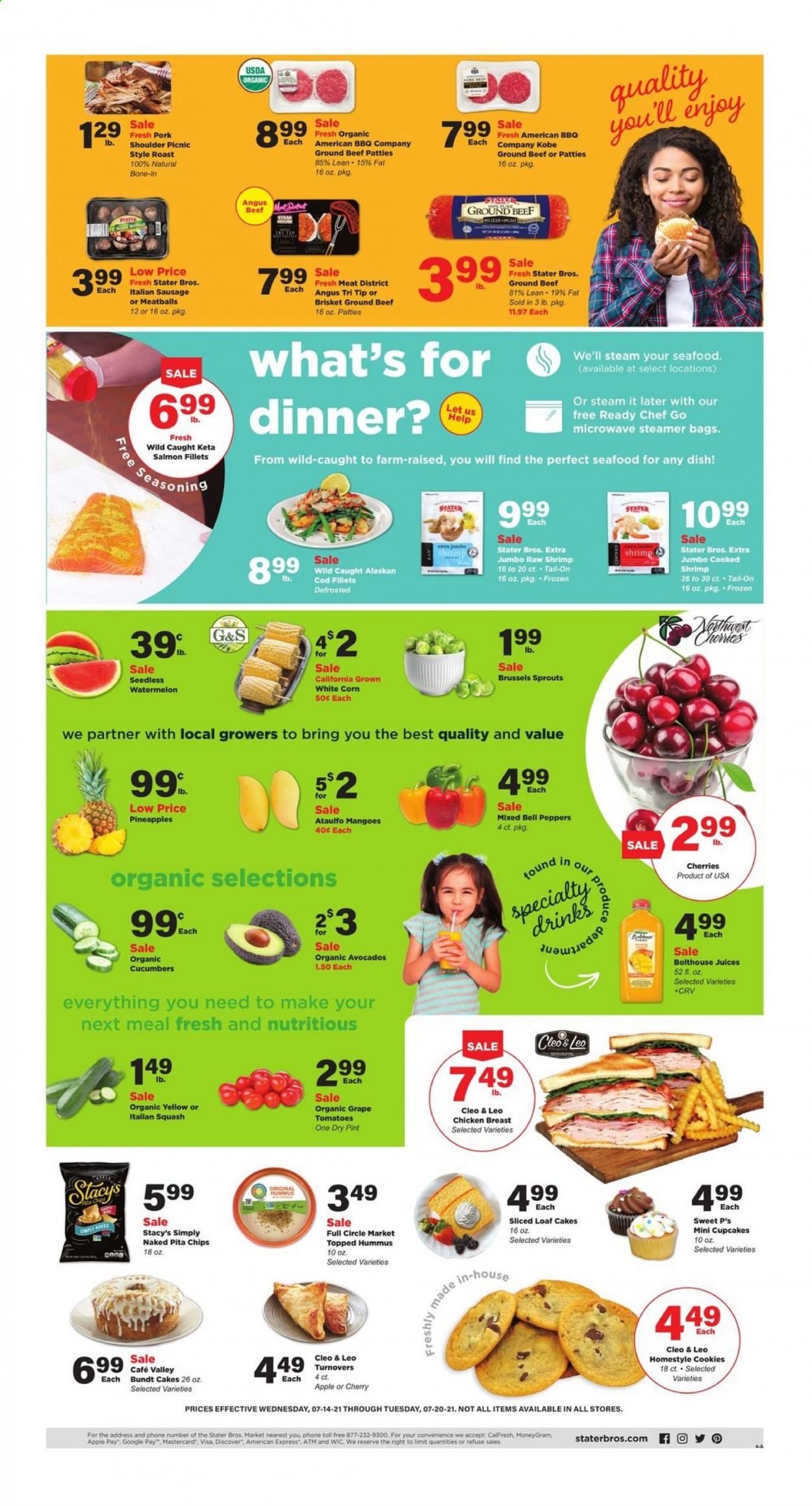 Stater Bros. (CA) Weekly Ad Flyer July 14 to July 20