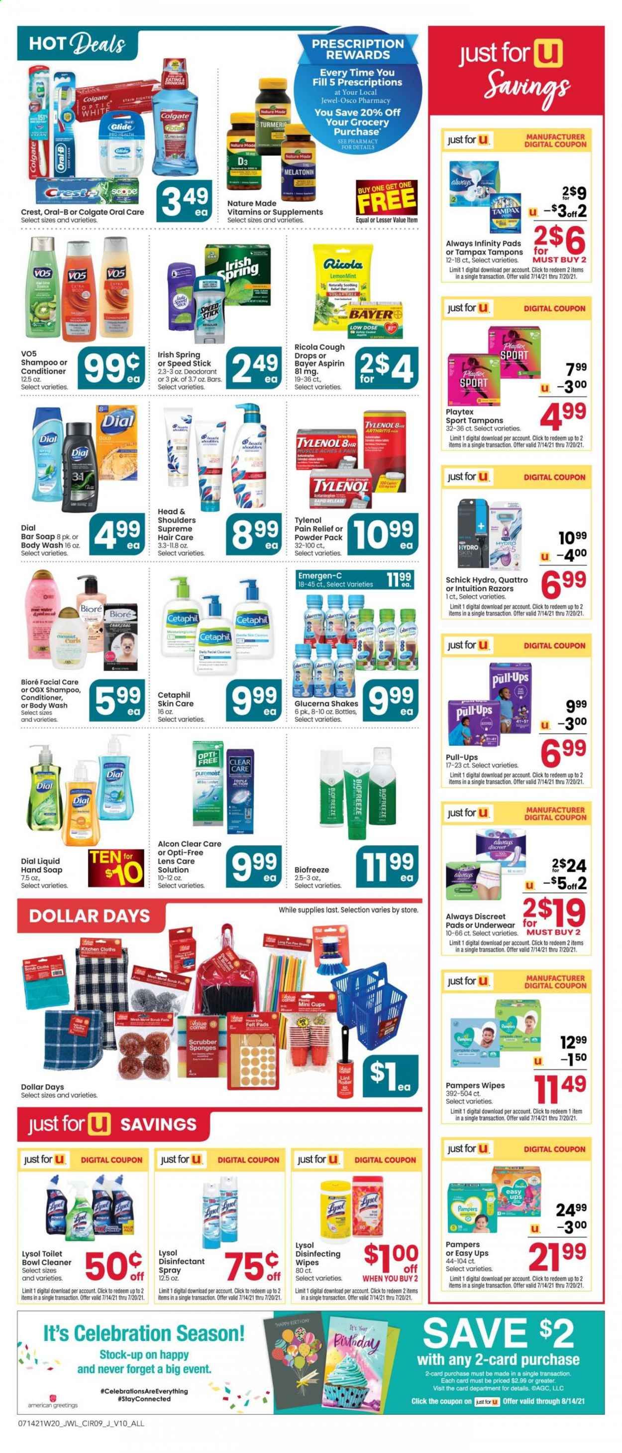 Jewel Osco (IA) Weekly Ad Flyer July 14 to July 20