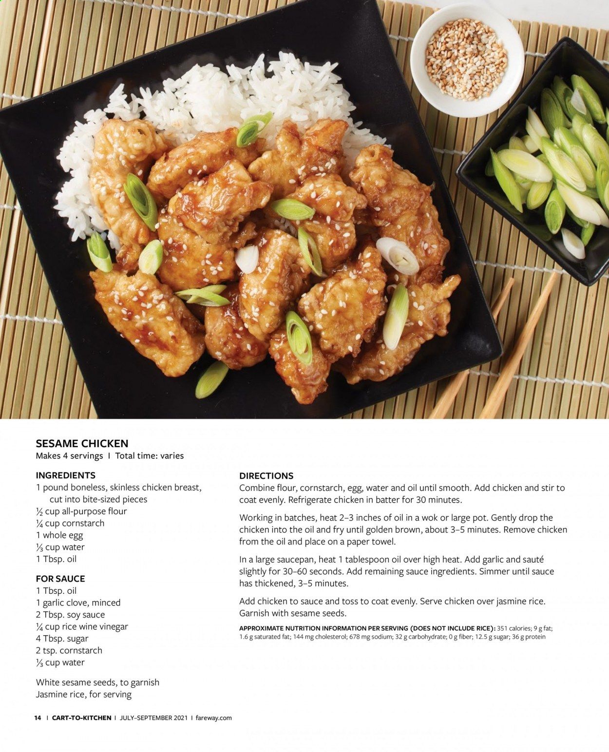 Fareway (IA) Weekly Ad Flyer July 1 to September 30