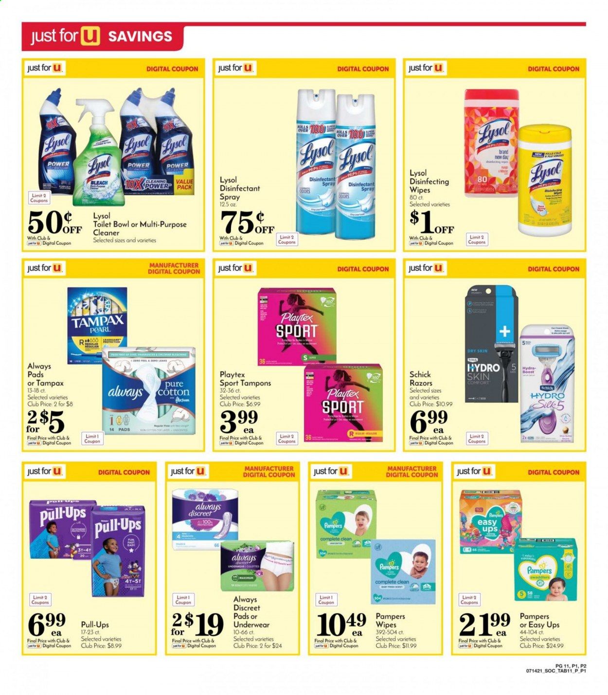 Pavilions (CA) Weekly Ad Flyer July 14 to July 20