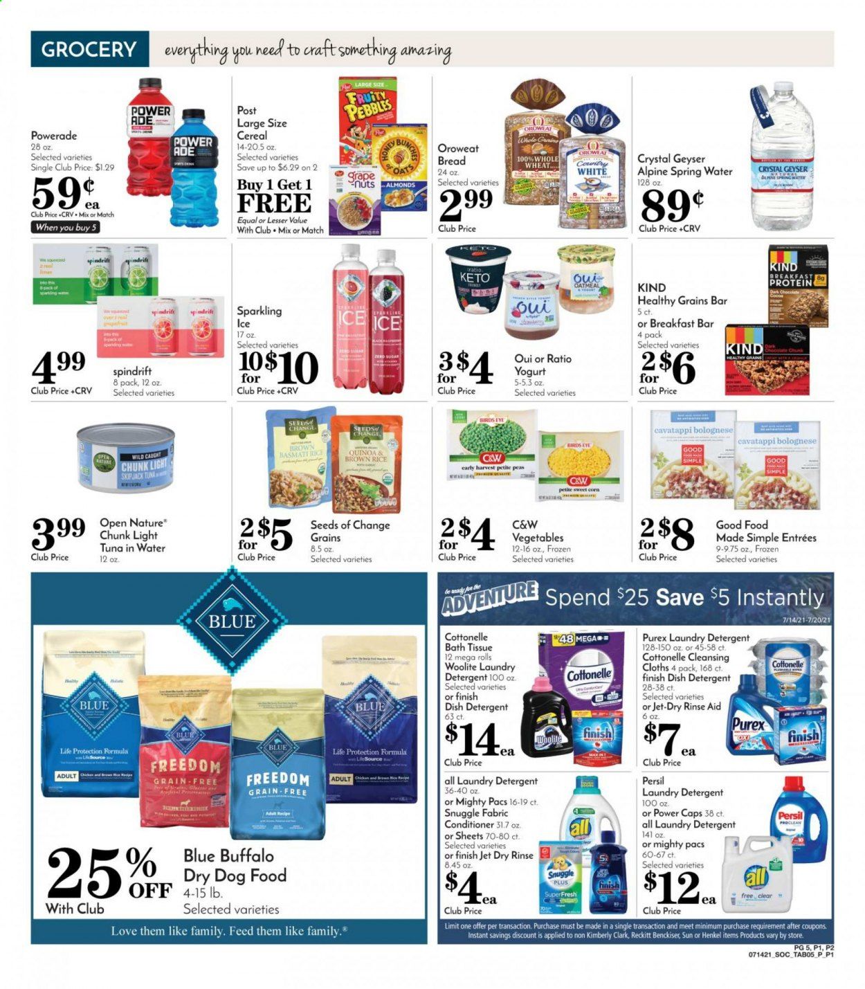 Pavilions (CA) Weekly Ad Flyer July 14 to July 20