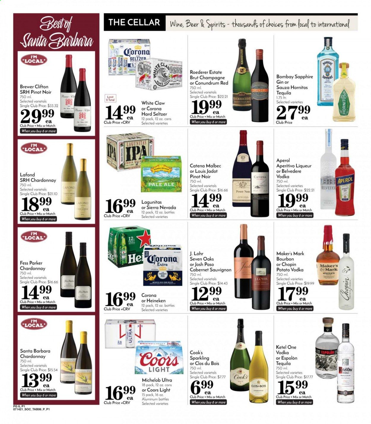 Pavilions (CA) Weekly Ad Flyer July 14 to July 20
