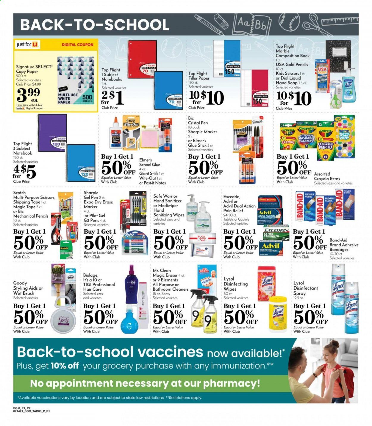 Pavilions (CA) Weekly Ad Flyer July 14 to July 20
