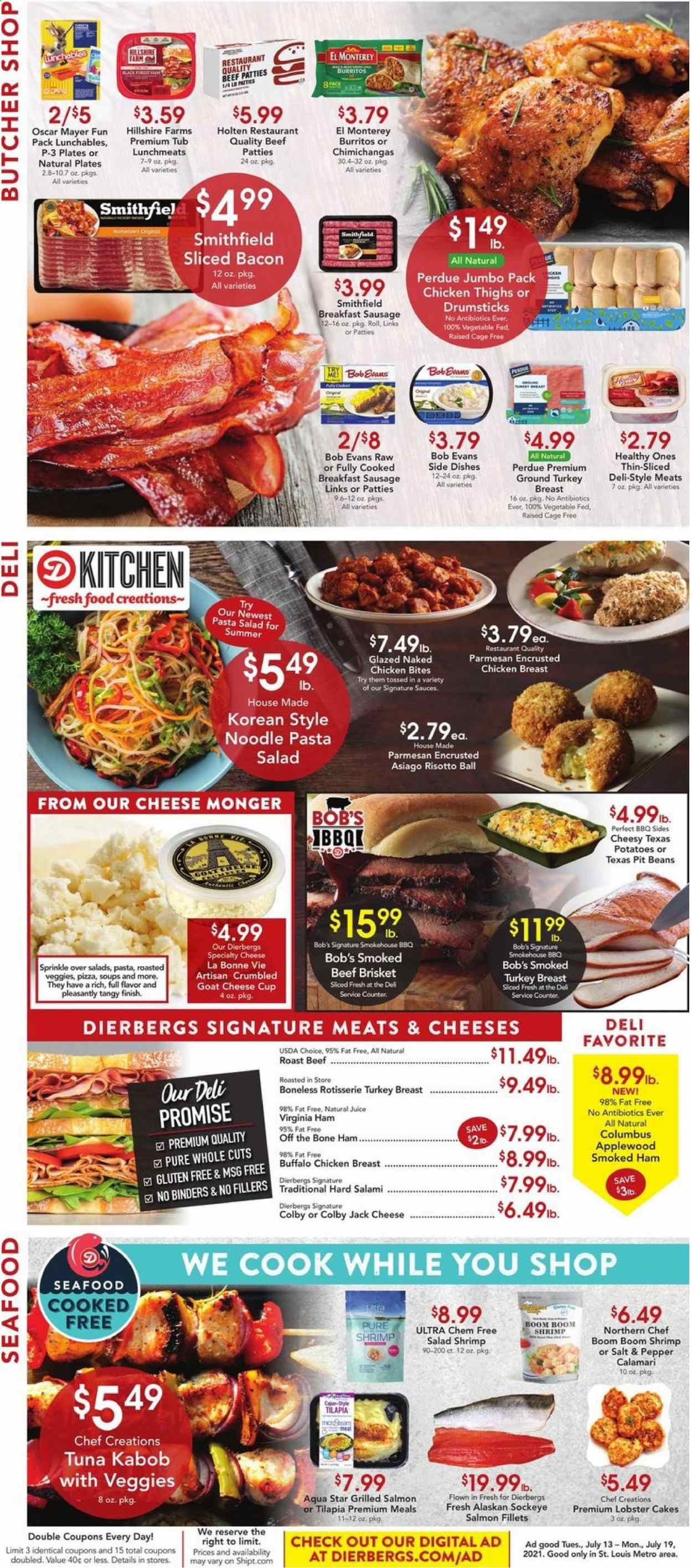 Dierbergs (IL, MO) Weekly Ad Flyer July 13 to July 19