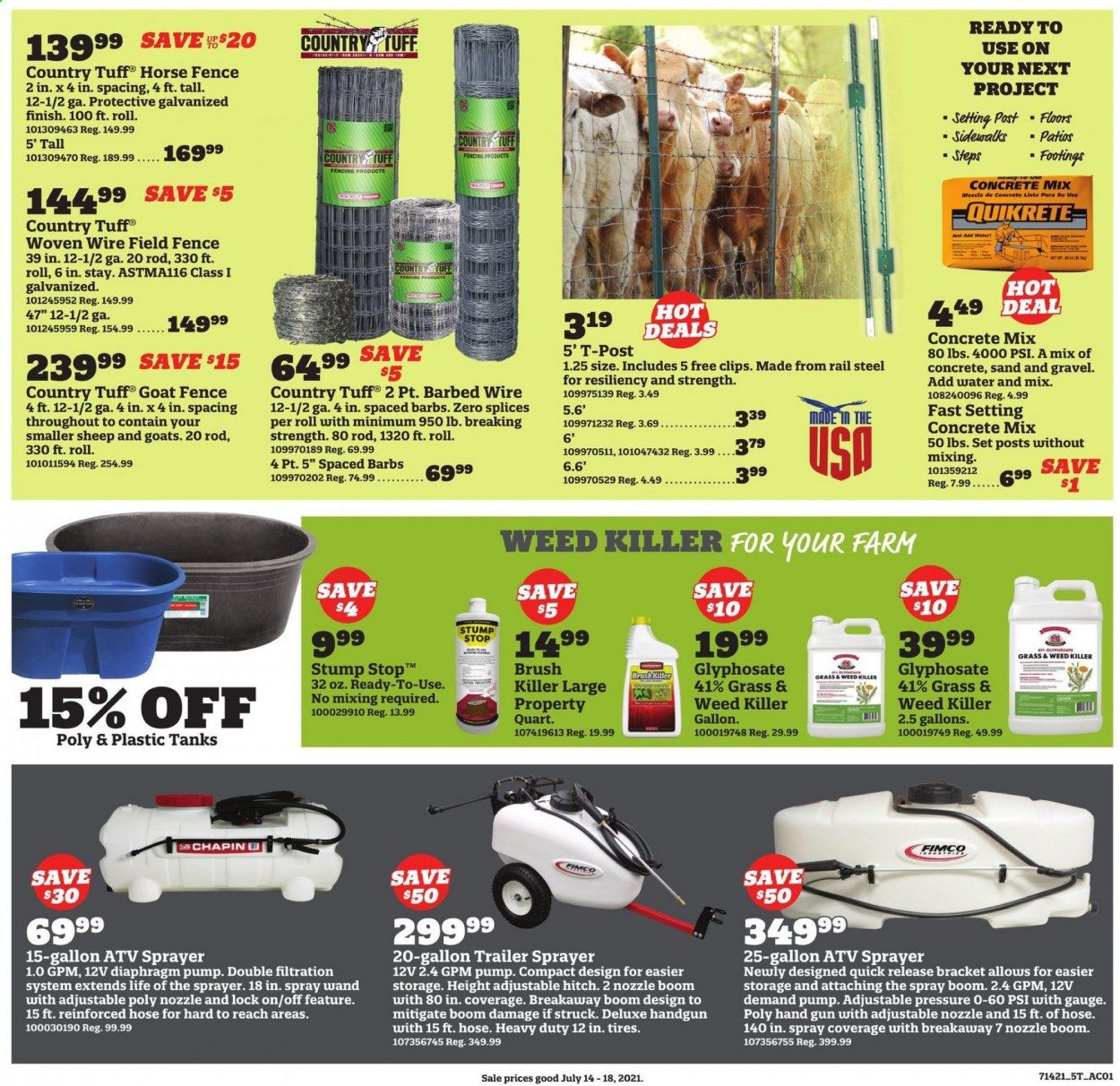 Orscheln Farm and Home (IA, IN, KS, MO, NE, OK) Weekly Ad Flyer July 14 to July 18