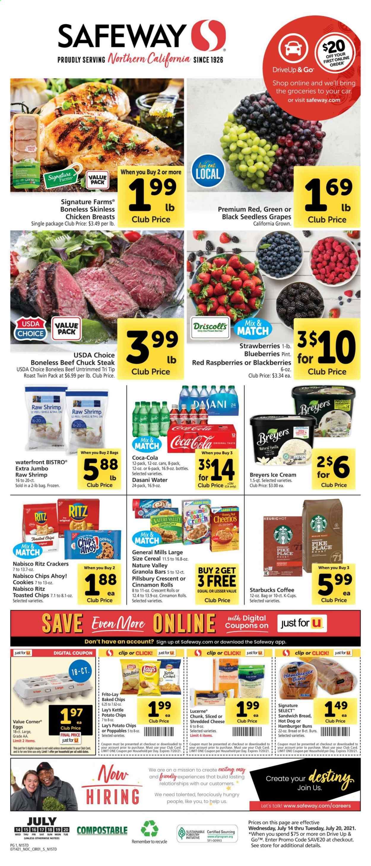 Safeway (AZ, CA, CO, HI, MD, NE, OR, VA, WA) Weekly Ad Flyer July 14 to July 20