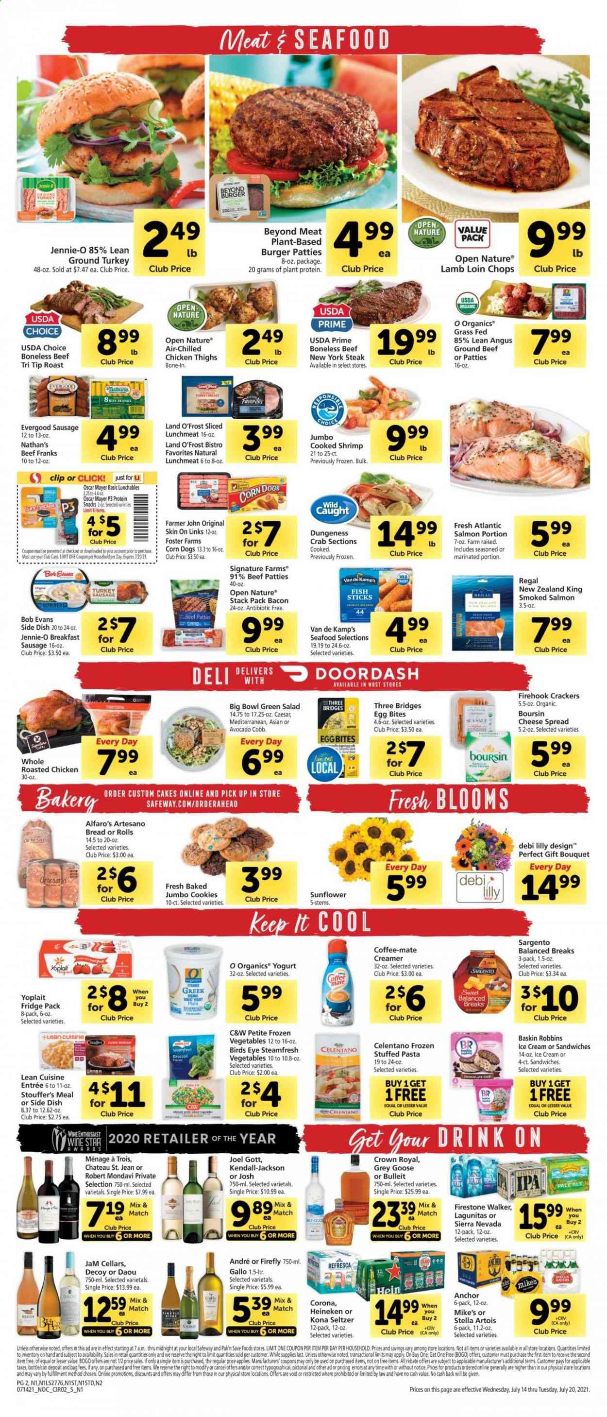 Safeway (AZ, CA, CO, HI, MD, NE, OR, VA, WA) Weekly Ad Flyer July 14 to July 20