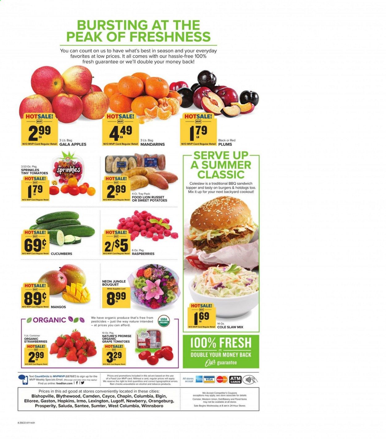 Food Lion (SC) Weekly Ad Flyer July 14 to July 20