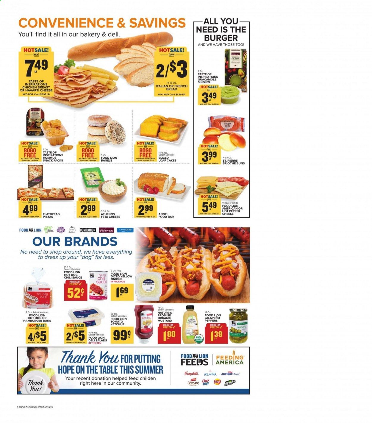 Food Lion (NC) Weekly Ad Flyer July 14 to July 20
