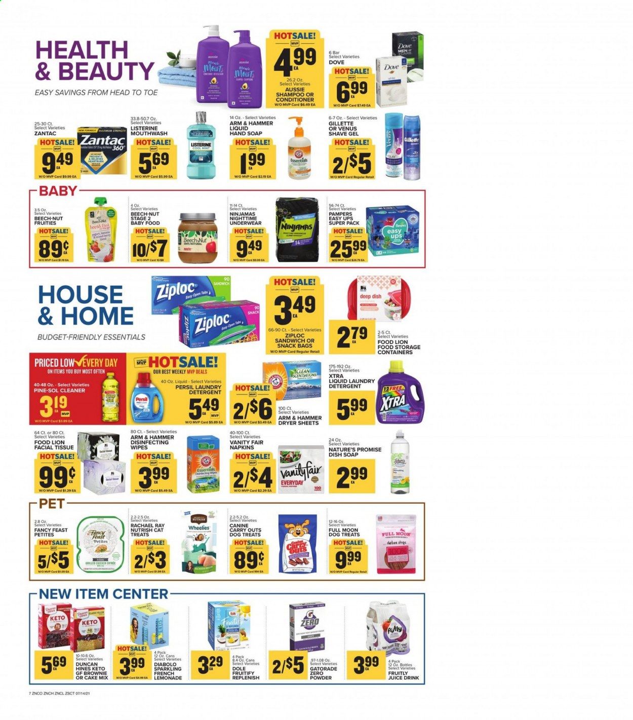 Food Lion (NC) Weekly Ad Flyer July 14 to July 20
