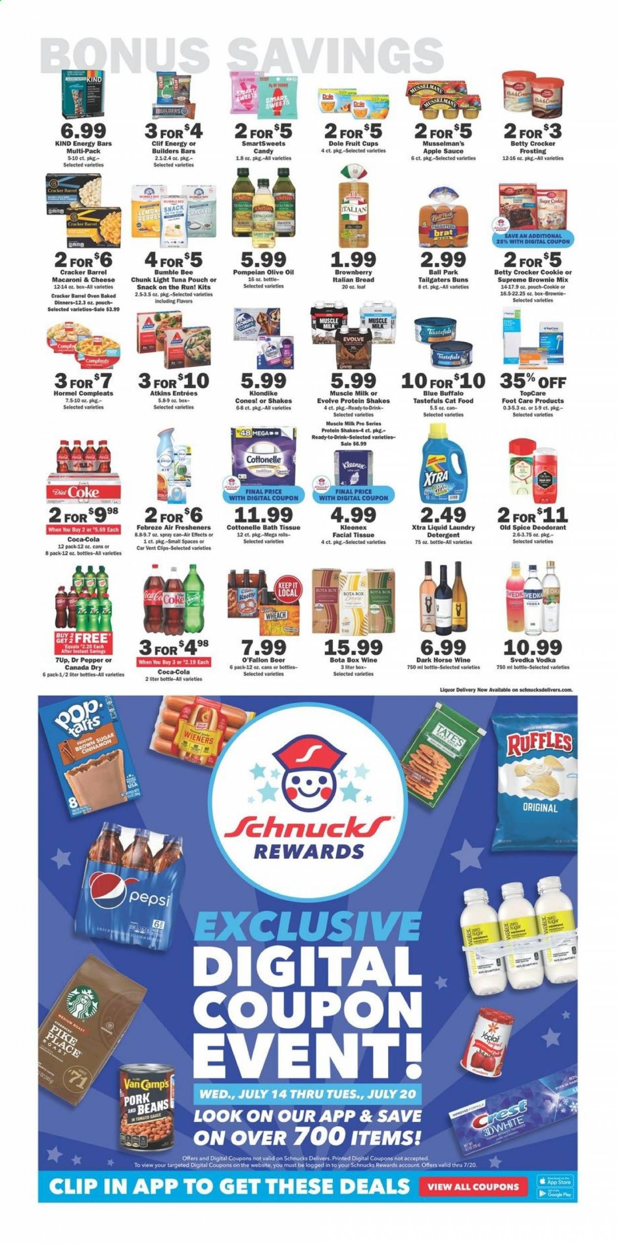 Schnucks (IA, IL, IN, MO) Weekly Ad Flyer July 14 to July 20