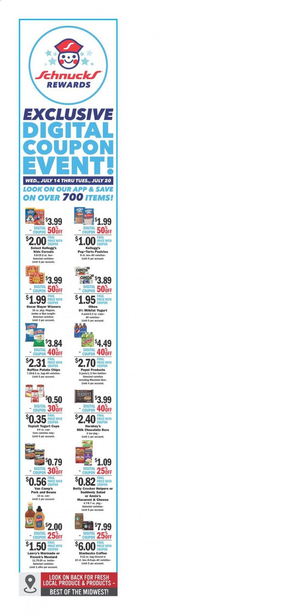 Schnucks (IA, IL, IN, MO) Weekly Ad Flyer July 14 to July 20