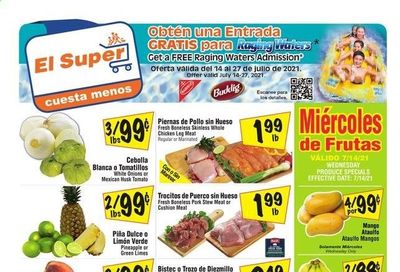 El Super (CA, NM, NV, TX) Weekly Ad Flyer July 14 to July 20
