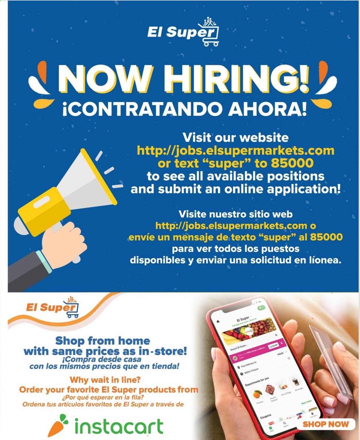 El Super (CA, NM, NV, TX) Weekly Ad Flyer July 14 to July 20