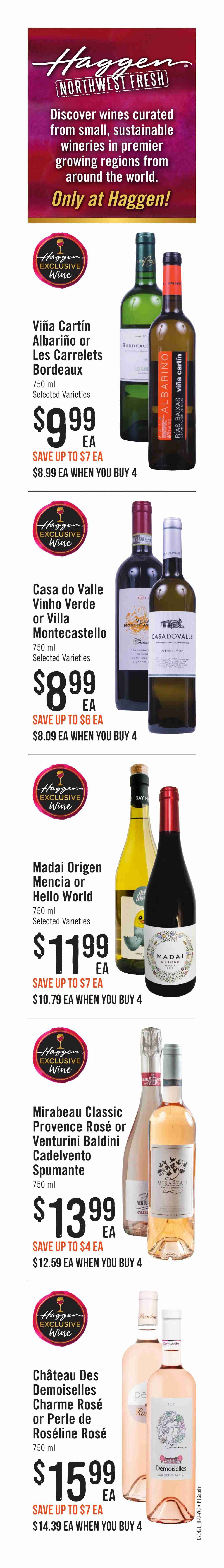 Haggen (WA) Weekly Ad Flyer July 14 to July 27